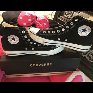 Brand New Black Converse